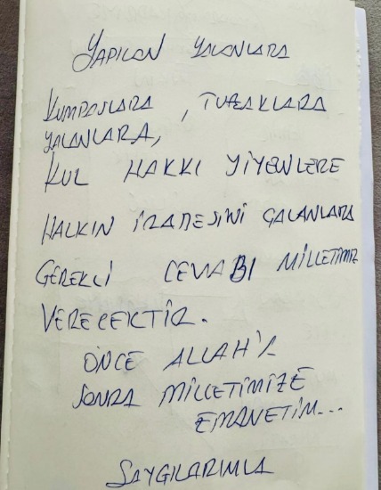 Ekrem İmamoğlu'ndan Gözaltı Sonrası İlk Mesaj: "Milletimiz Gerekli Cevabı Verecektir"